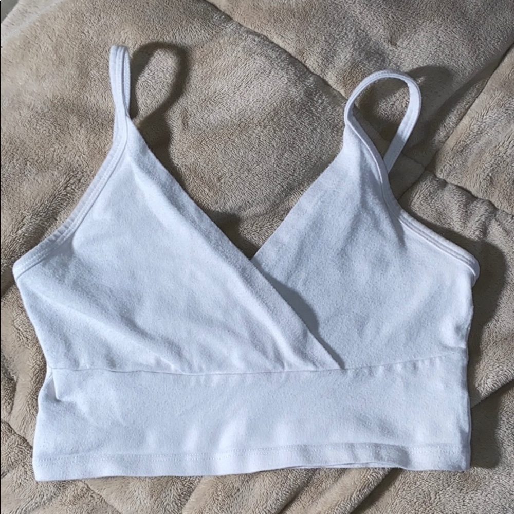 white amara tank - brandy melville - Picture 2 of 4